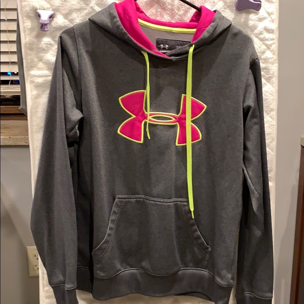 COPY - Under Armour Gray Hoodie - Storm style